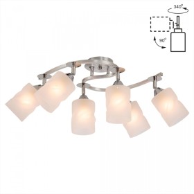 CL119260 Citilux Потолочный светильник Сиерра, алюминий, хром, E27*6*75W