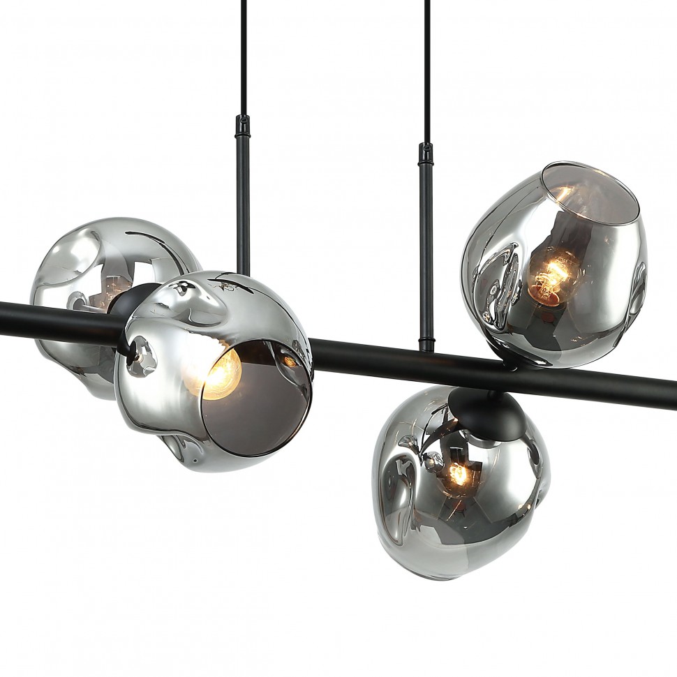 2361-6P FAVOURITE подвесной светильник на штанге Traube, черный