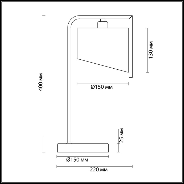 3750/1T LUMION NEOCLASSI Настольная лампа KAREN