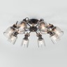 70111/8 Eurosvet Astor потолочная люстра Лофт, черный, E27*8*60W
