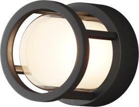 O011WL-L6B MAYTONI уличный настенный светодиодный светильник Wolseley Road, IP54, 6W, 3000K, черный