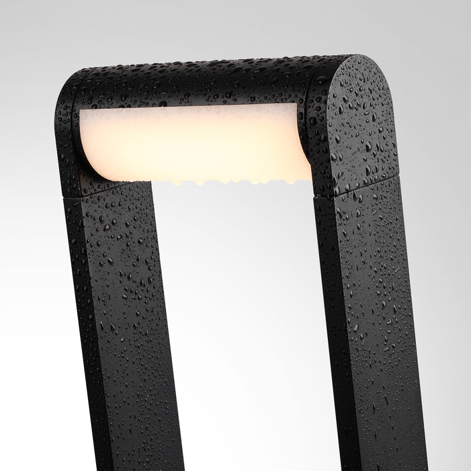 7117/12GL ODEON LIGHT NATURE Ландшафтный светодиодный светильник TWINSET, чёрный/металл IP65, 12W, 900Лм, 3000K, угол рассеивания 120°, 60см, подвижный плафон