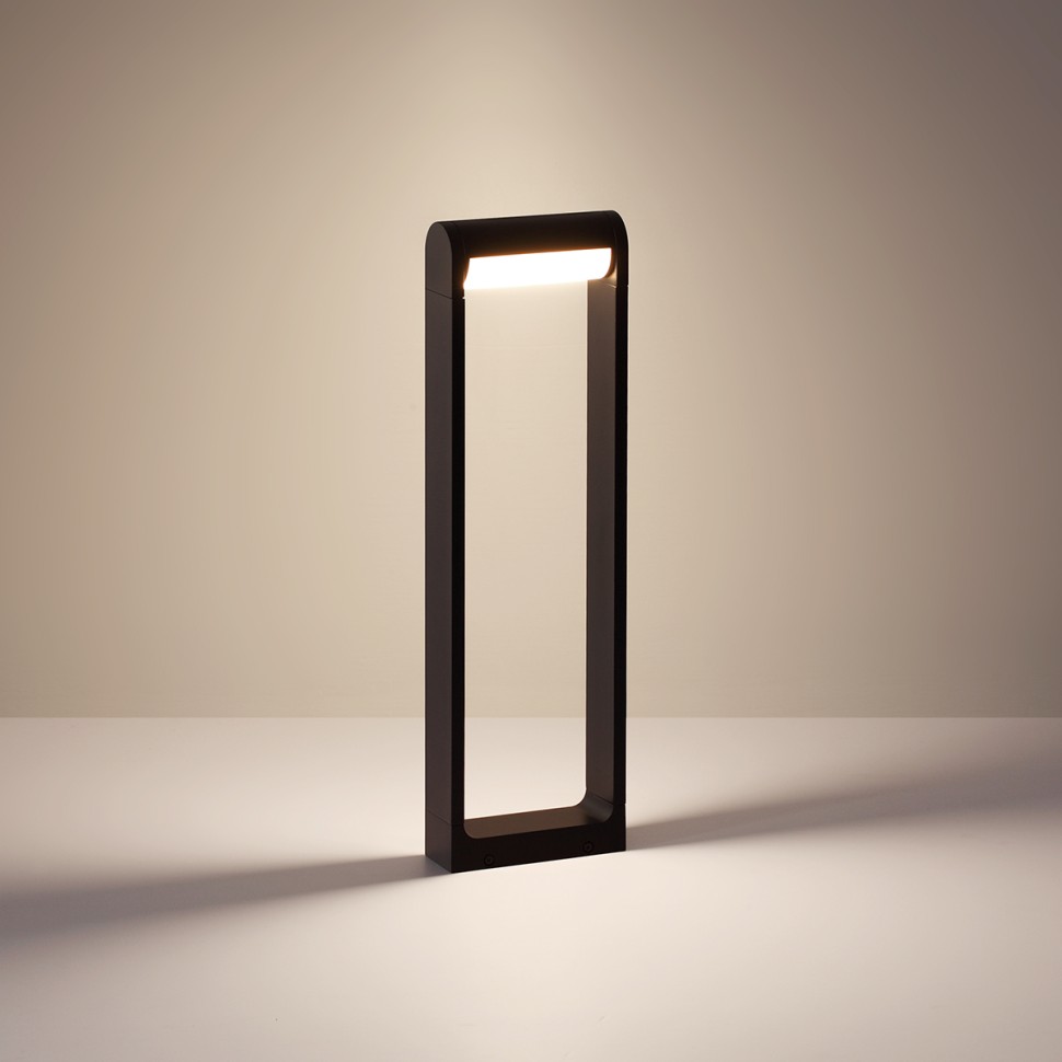 7117/12GL ODEON LIGHT NATURE Ландшафтный светодиодный светильник TWINSET, чёрный/металл IP65, 12W, 900Лм, 3000K, угол рассеивания 120°, 60см, подвижный плафон