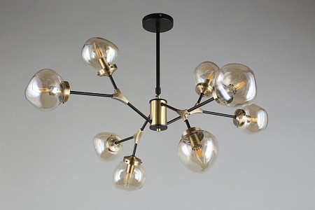 OML-95107-08 OMNILUX Crotone потолочная люстра на штанге, 8 плафонов