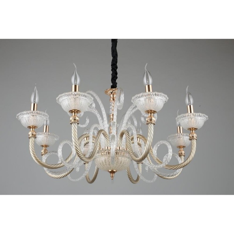 OML-88303-08 OMNILUX подвесная люстра Agerola, E14*8*40W