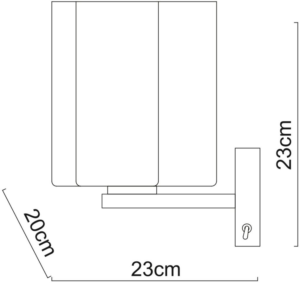A3459AP-1AB ARTE LAMP бра с выключателем Serenata, бронза
