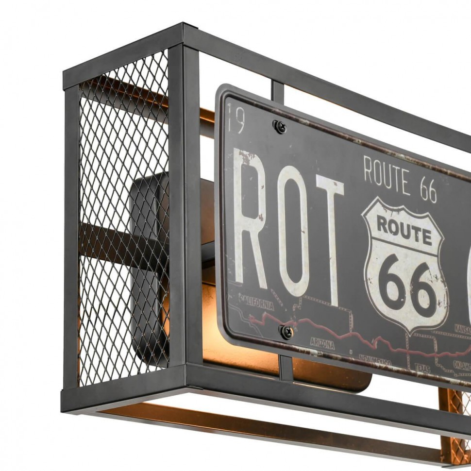 VL6372W21 Vele Luce настенный светильник Boom черный