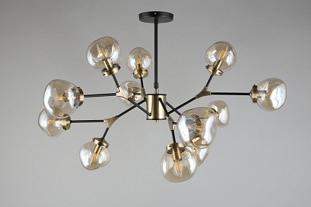 OML-95107-12 OMNILUX Crotone потолочный светильник на штанге, 12 плафонов