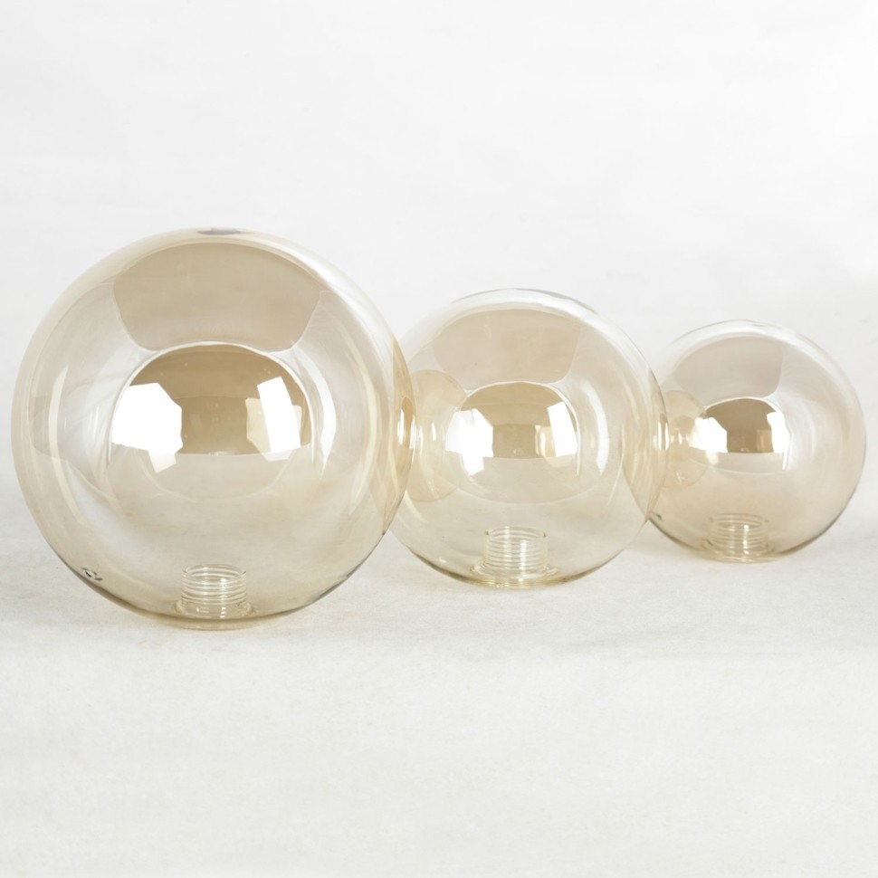 LSP-8751 LUSSOLE LOFT подвесная люстра, матовое золото, янтарный, G9*14*25W, 80см диаметр