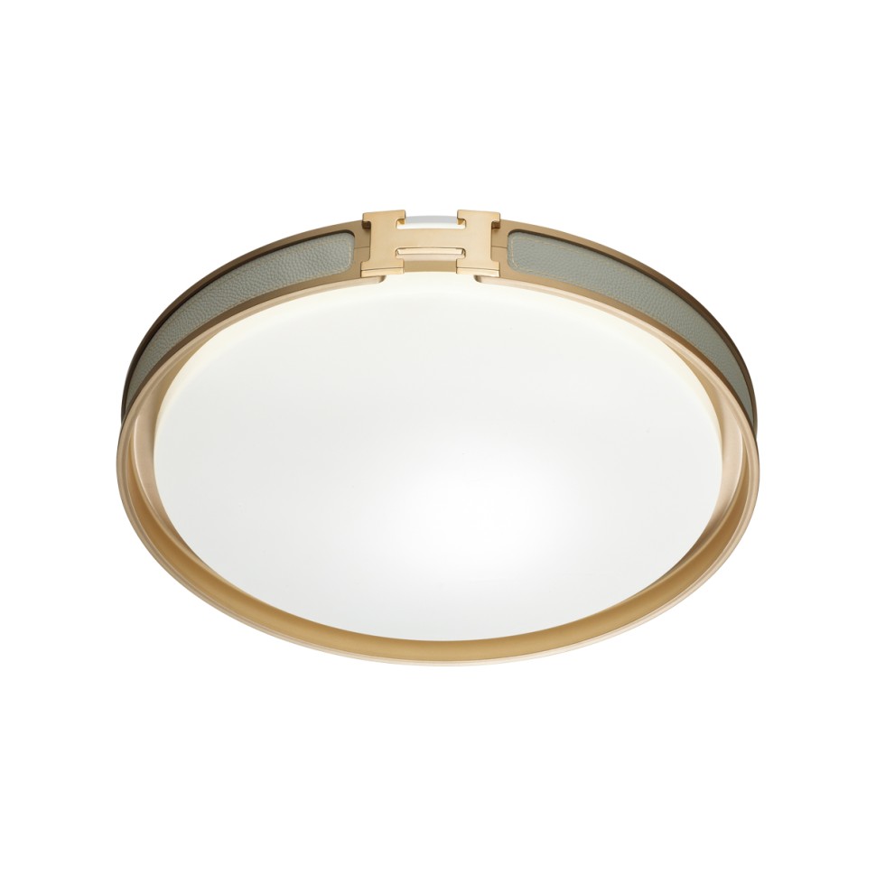 7654/EL SONEX Настенно-потолочный светодиодный светильник FAVEMO GREY с пультом 70W, 505мм