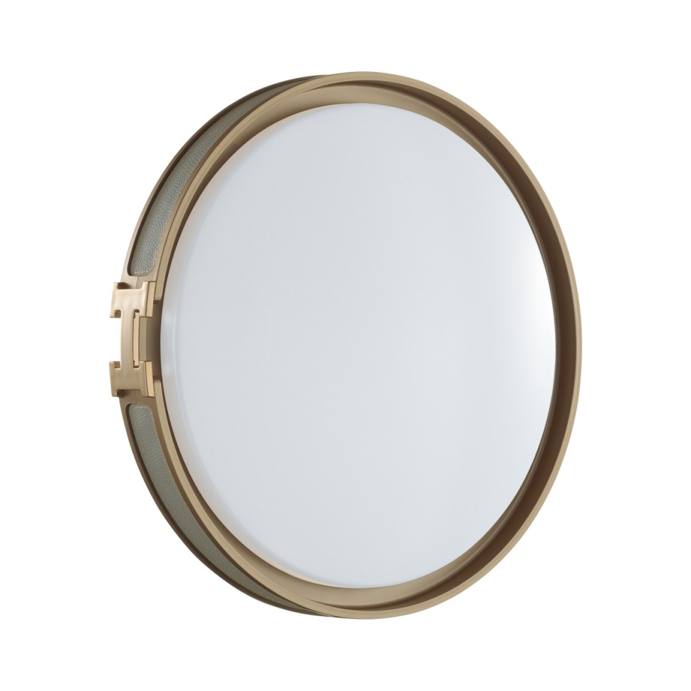 7654/EL SONEX Настенно-потолочный светодиодный светильник FAVEMO GREY с пультом 70W, 505мм