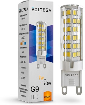7187 VOLTEGA Simple Capsule светодиодная лампа G9, 7W, 3000K