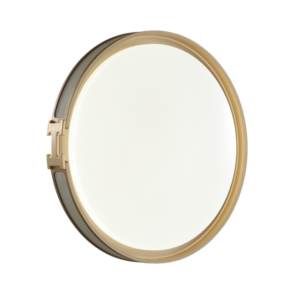 7654/DL SONEX Настенно-потолочный светодиодный светильник FAVEMO GREY 48W, 4000K, 405мм