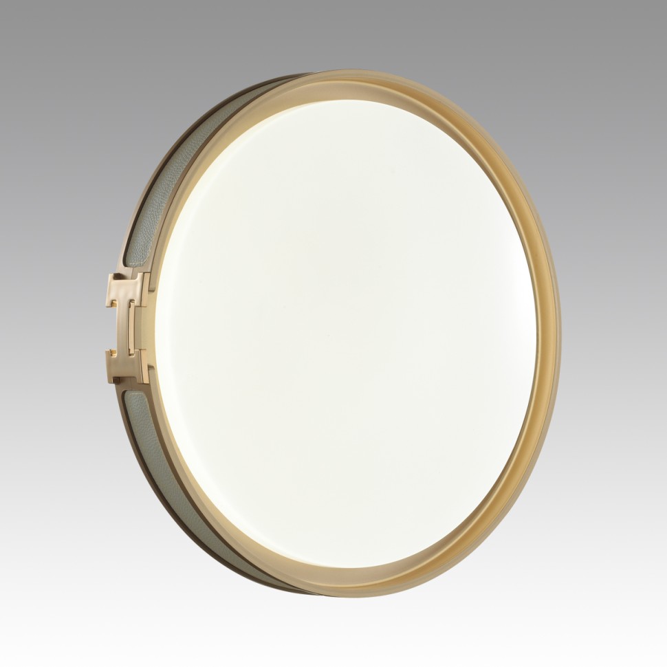 7654/DL SONEX Настенно-потолочный светодиодный светильник FAVEMO GREY 48W, 4000K, 405мм