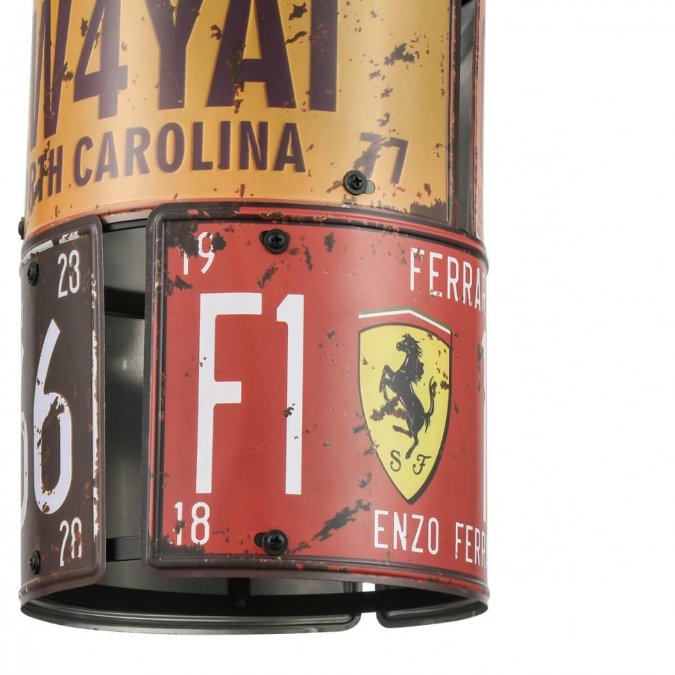 VL6372P01 Vele Luce цветной подвес Boom