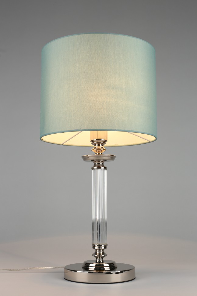 APL.714.04.01 APLOYT настольная лампа Nikolet, бирюзовый, хром
