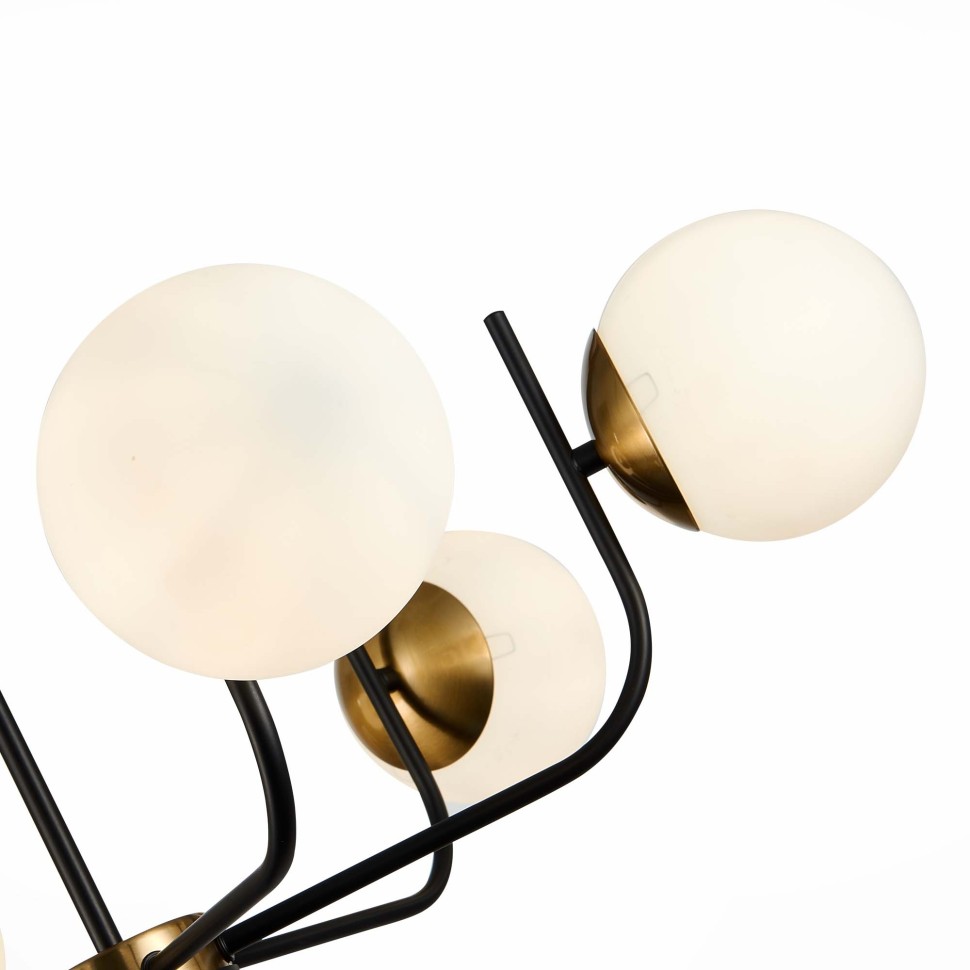 SLE1098-402-06 EVOLUCE Потолочная люстра на штанге Ciane, E27*6*60W