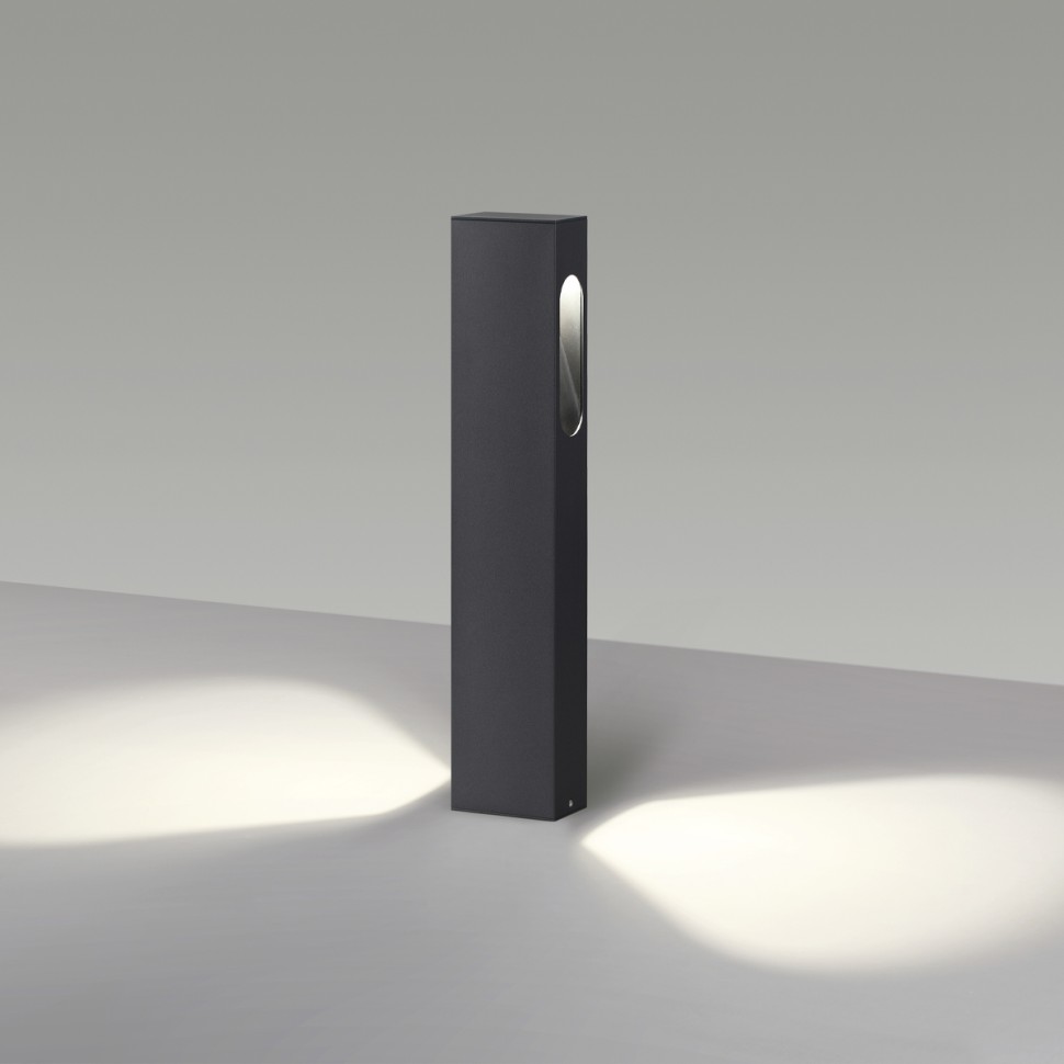 Уличный наземный светильник Gala 6658/14GL Odeon Light NATURE черный/металл IP65 LED 14W 4000K AC85-265V