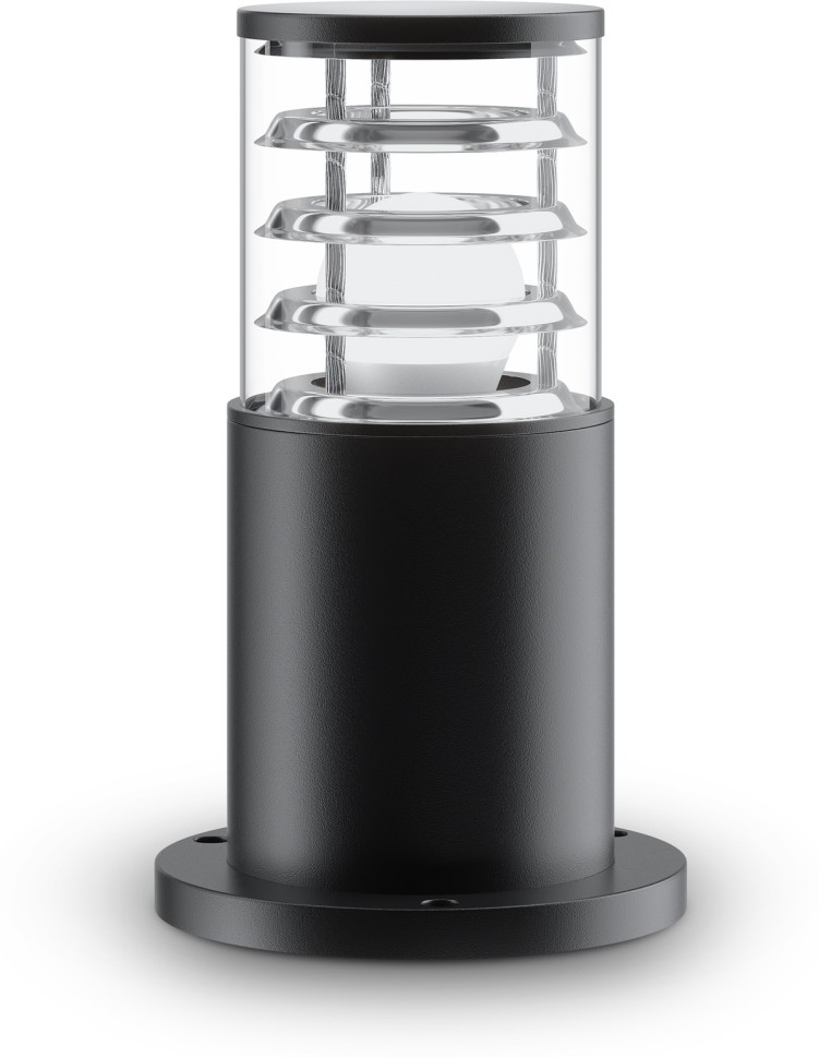 O576FL-01B1 Maytoni Bronx Наземный уличный светильник 250мм черный IP54