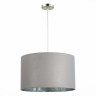 SLE300513-03 EVOLUCE Brescia подвесной светильник, серый, никель, 50см, E27*3*40W