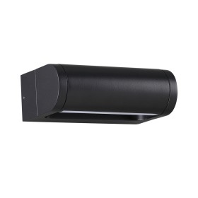 7117/12WL ODEON LIGHT NATURE уличный настенный светодиодный светильник TWINSET, чёрный/металл IP65, 12W, 3000K, угол рассеивания 120°, подвижный плафон