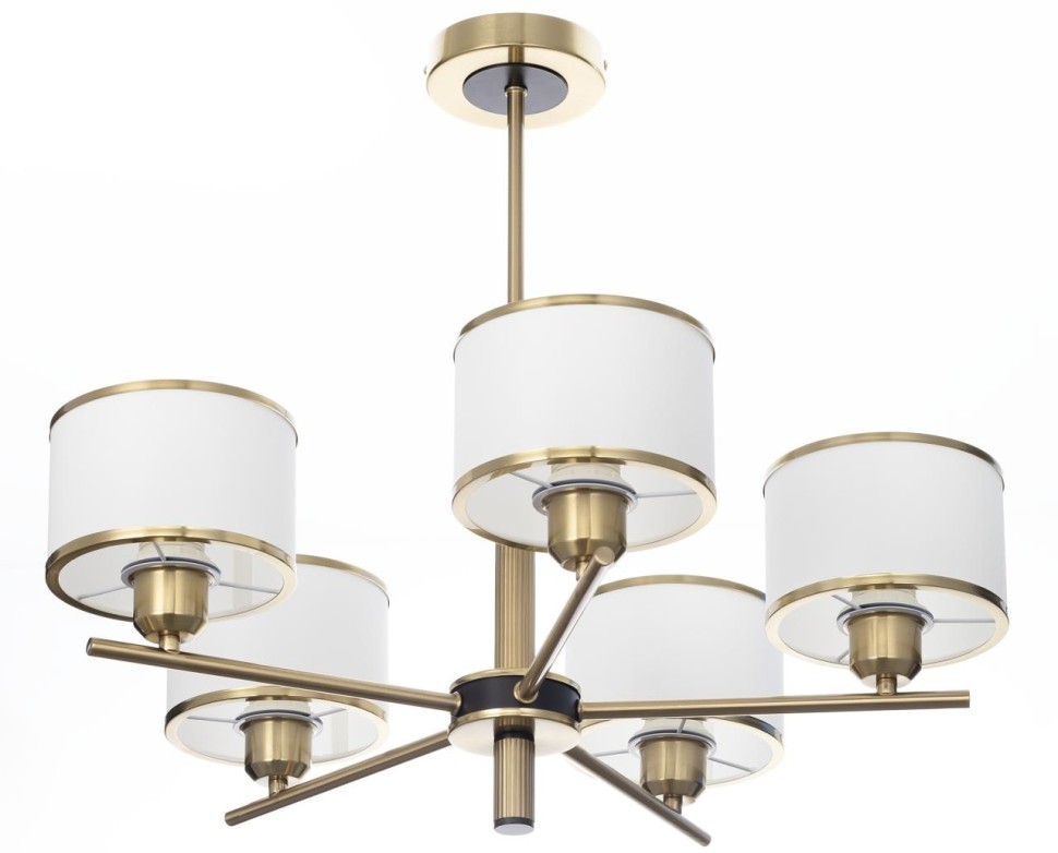 CL421253 CITILUX потолочная люстра на штанге ALTON, бронза, E27*5*75W, 60см диаметр