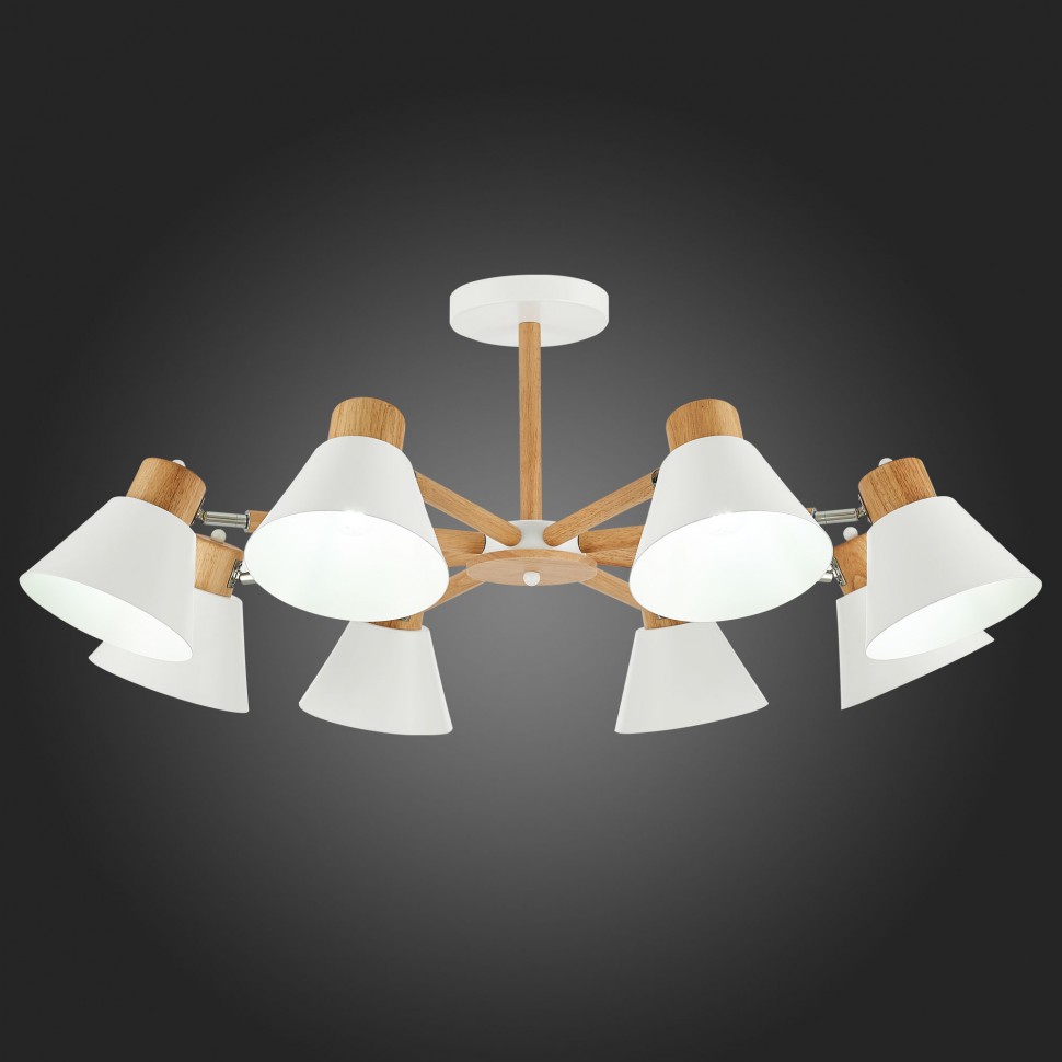 SLE103702-08 EVOLUCE Buve люстра в скандинавском стиле E27*8*60W