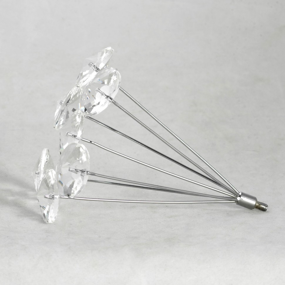 LSP-8339 LUSSOLE LOFT подвесная люстра Alaska, G9*16*40W, хром