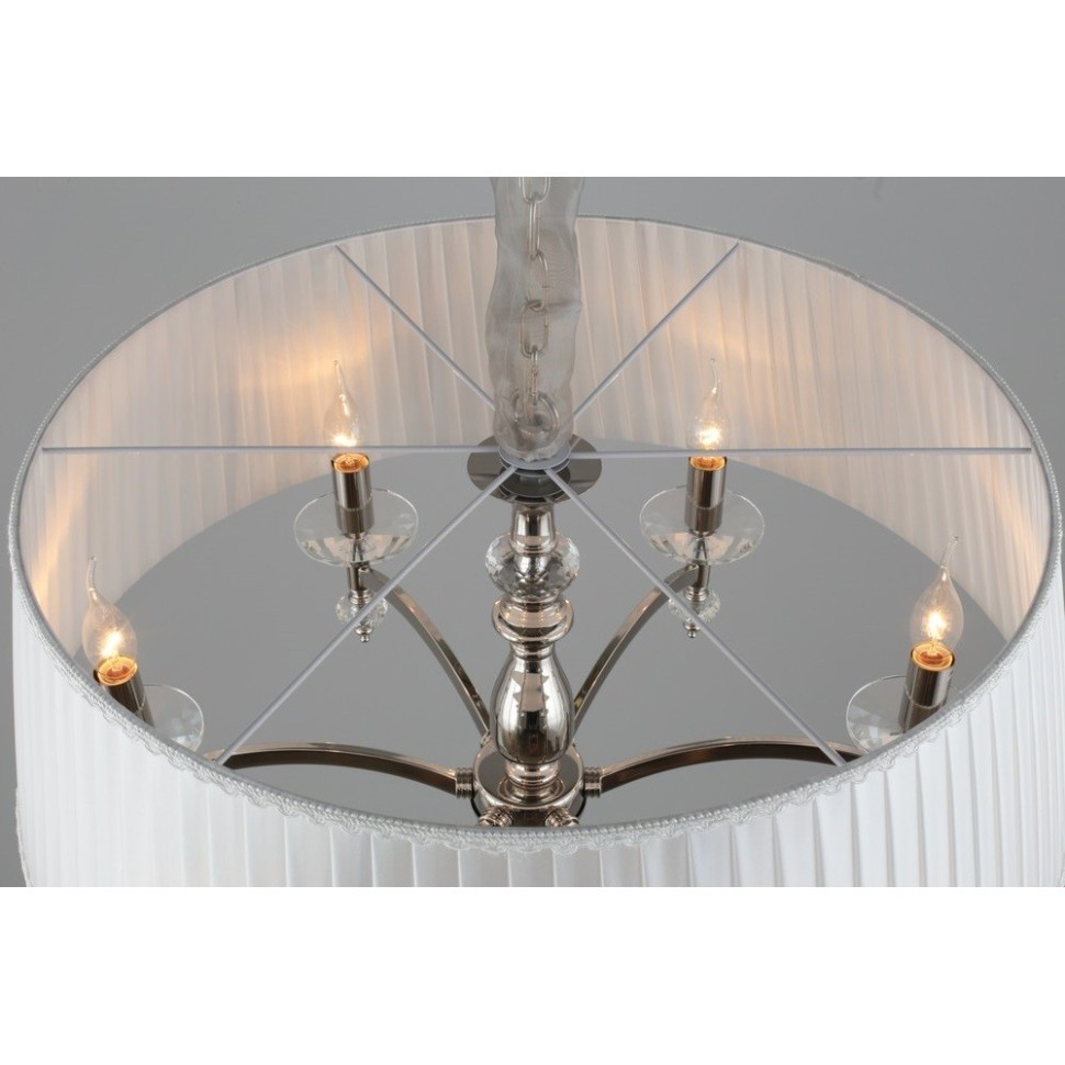 APL.711.06.06 APLOYT Светильник подвесной Lyusi, белый абажур 70см диаметр