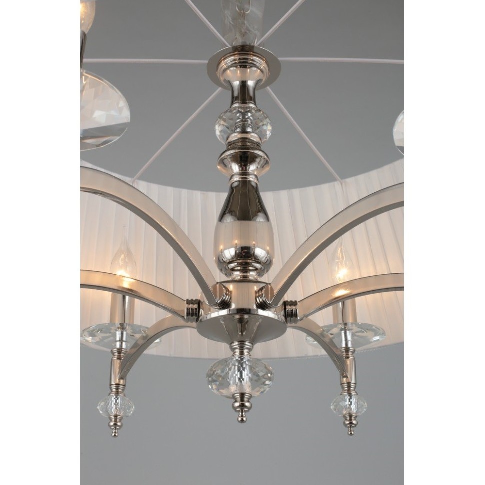 APL.711.06.06 APLOYT Светильник подвесной Lyusi, белый абажур 70см диаметр