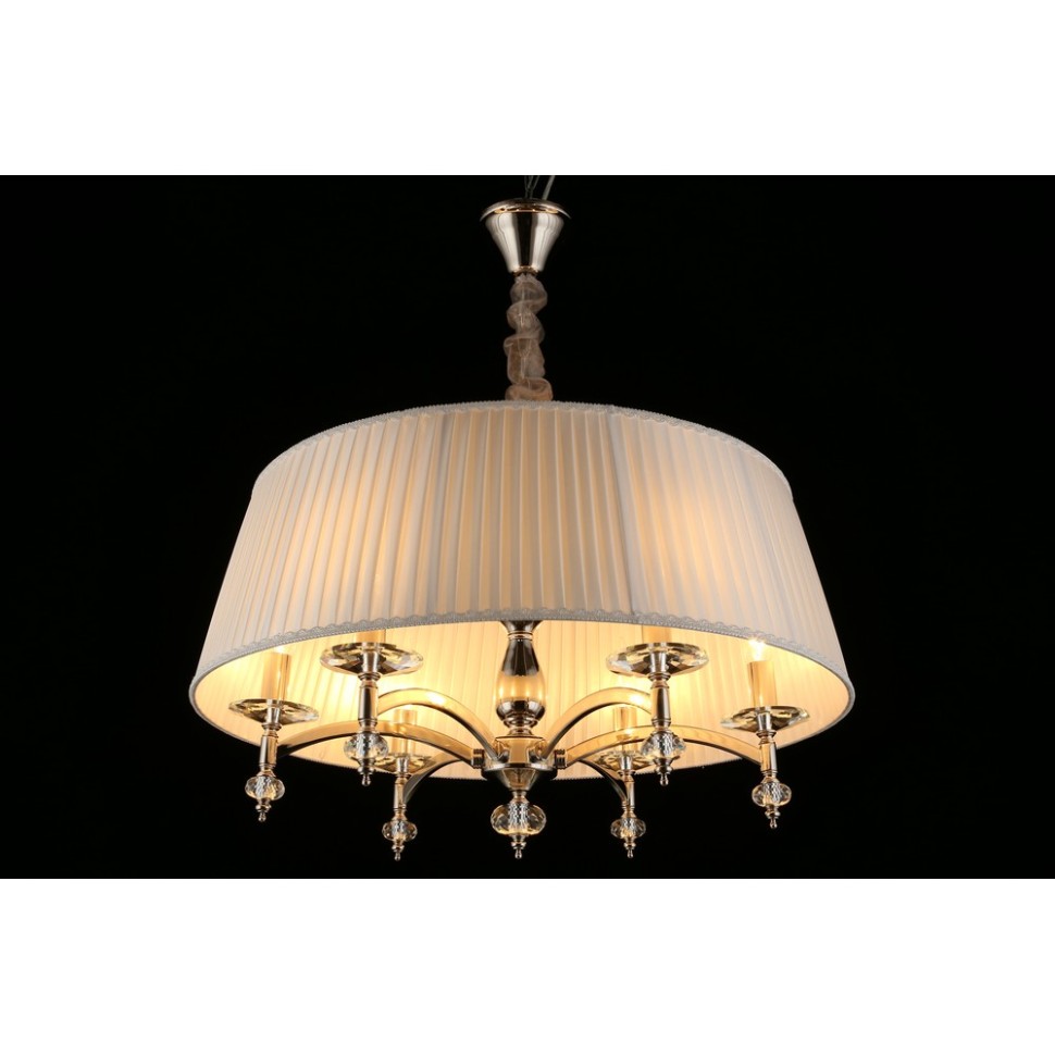 APL.711.06.06 APLOYT Светильник подвесной Lyusi, белый абажур 70см диаметр