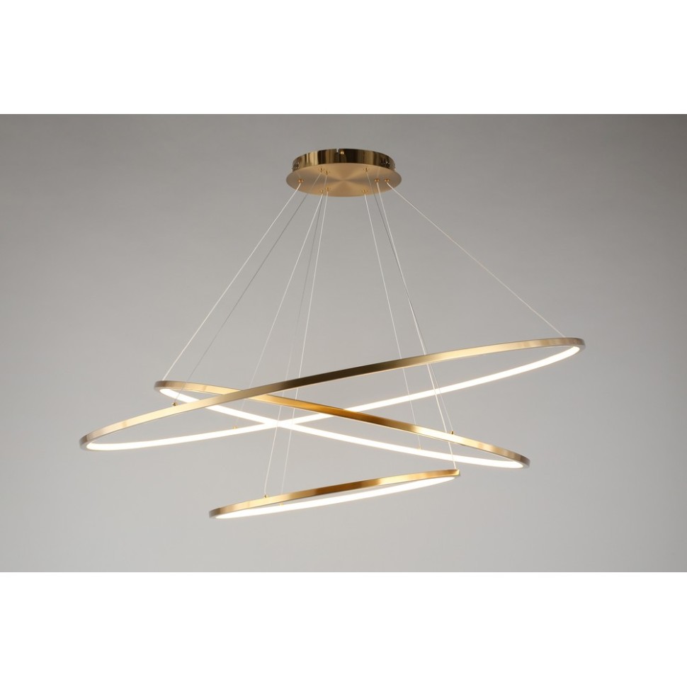APL.020.03.138 APLOYT Monisia подвесная светодиодная люстра 3 кольца, 1200-900-600мм, 138W, 3000K, бронза