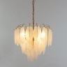 A4052LM-6SG ARTE LAMP подвесная люстра Evie, E14*6*40W, золото, белый, 43см диаметр
