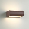 7118/12WL ODEON LIGHT NATURE уличный настенный светодиодный светильник TWINSET, коричневый/металл IP65, 12W, 3000K, угол рассеивания 120°, подвижный плафон