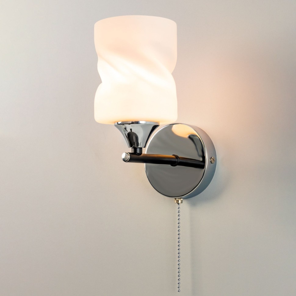 CL132315 Citilux Бра с выключателем Нильс, черный, хром