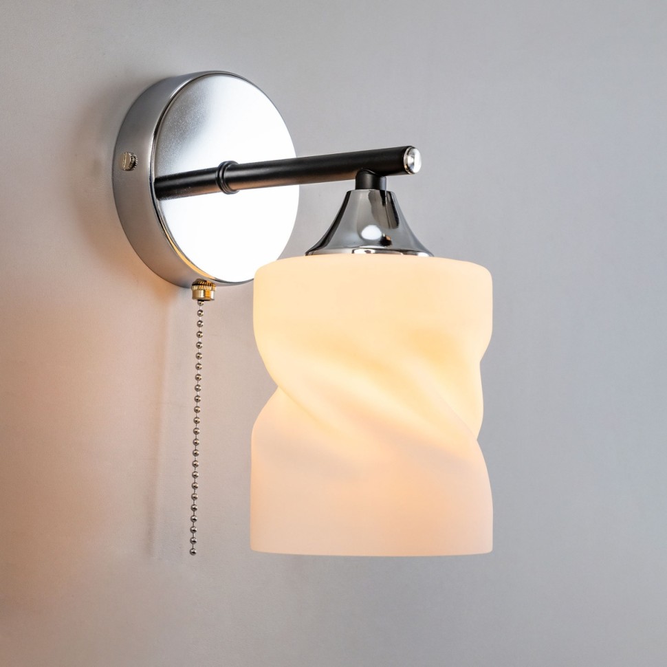 CL132315 Citilux Бра с выключателем Нильс, черный, хром