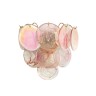 10492W Pink LOFT IT бра Lolly, золото/розовый, E14*3*40W
