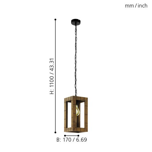 43015 EGLO подвес Takhira