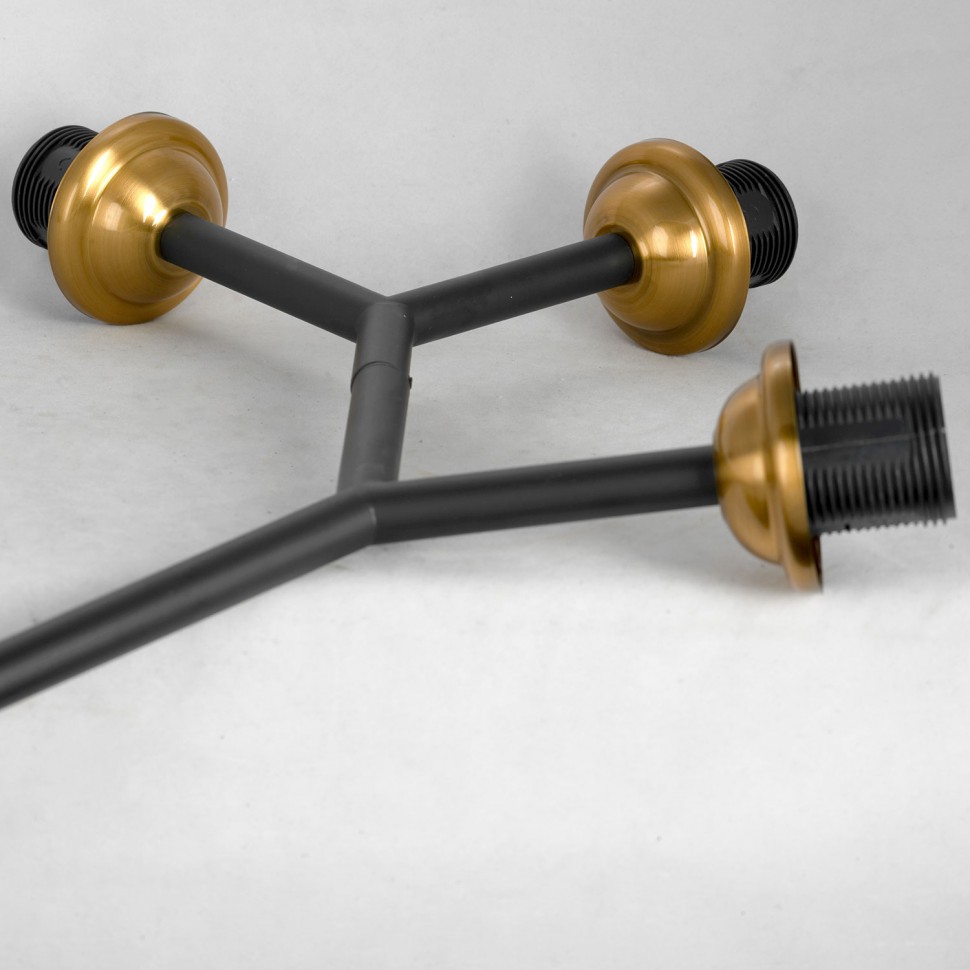 LSP-8309 Lussole Loft большая потолочная люстра на штанге Astoria, 15*Е27