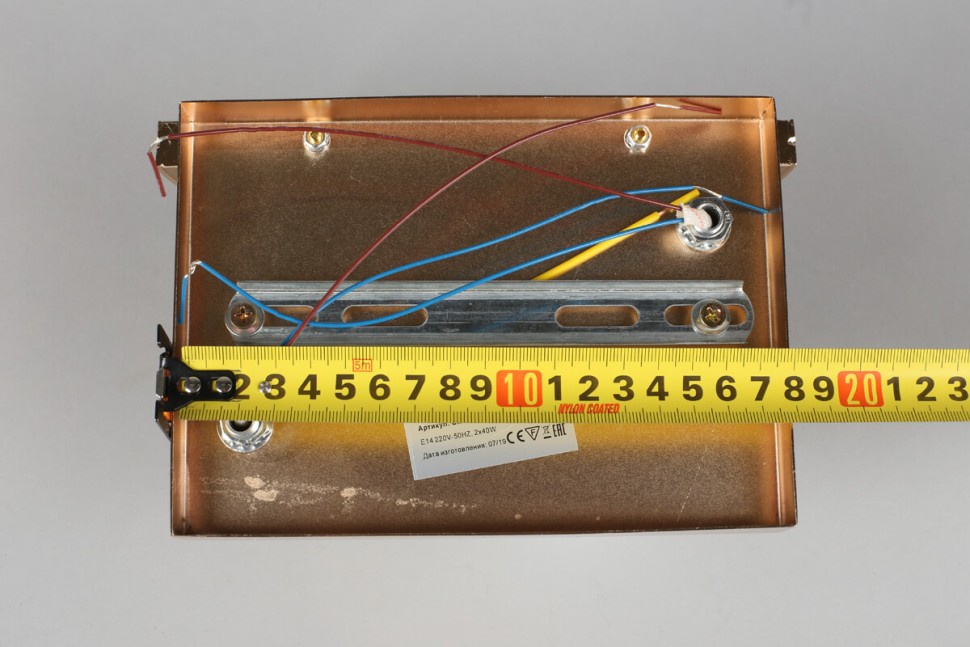 OML-72901-02 OMNILUX бра хрусталь Volpedo, E14*2*40W