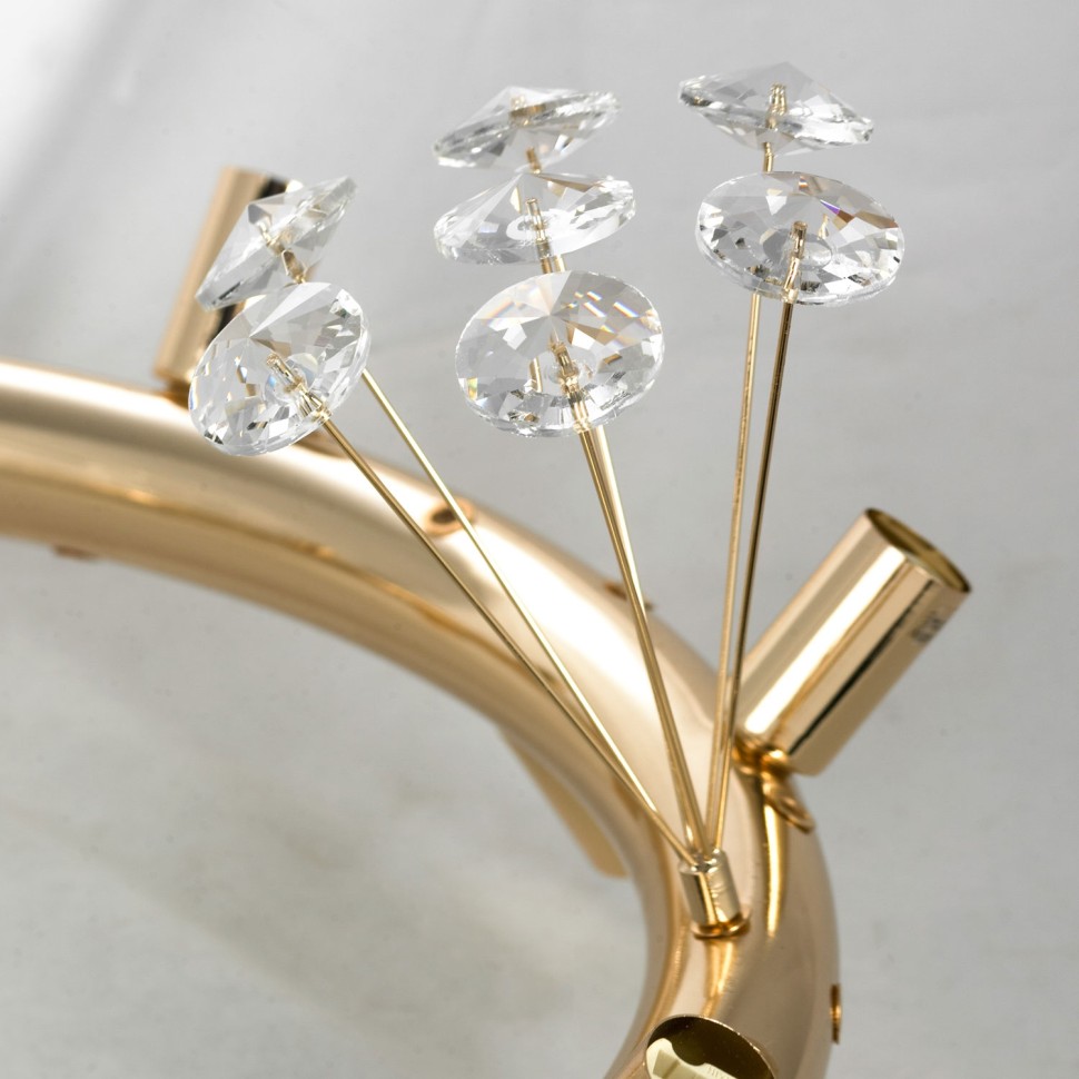 LSP-8338 LUSSOLE LOFT подвесная люстра Alaska, G9*20*40W, золото