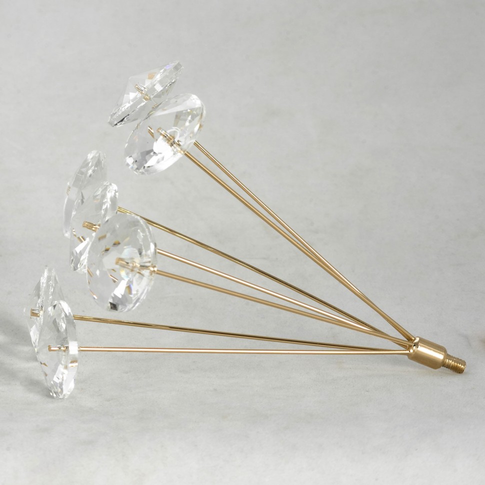 LSP-8338 LUSSOLE LOFT подвесная люстра Alaska, G9*20*40W, золото