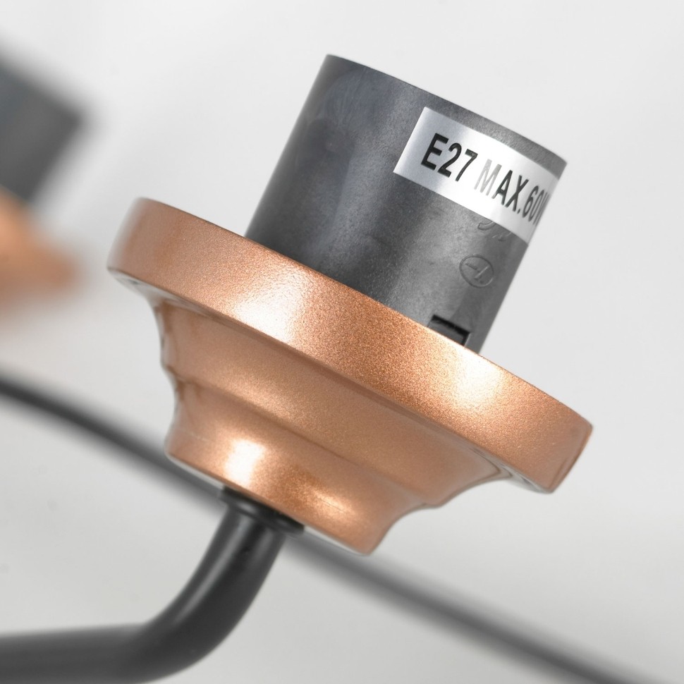 LSP-8800 LUSSOLE Loft подвесная люстра Fishers, E27*5*60W