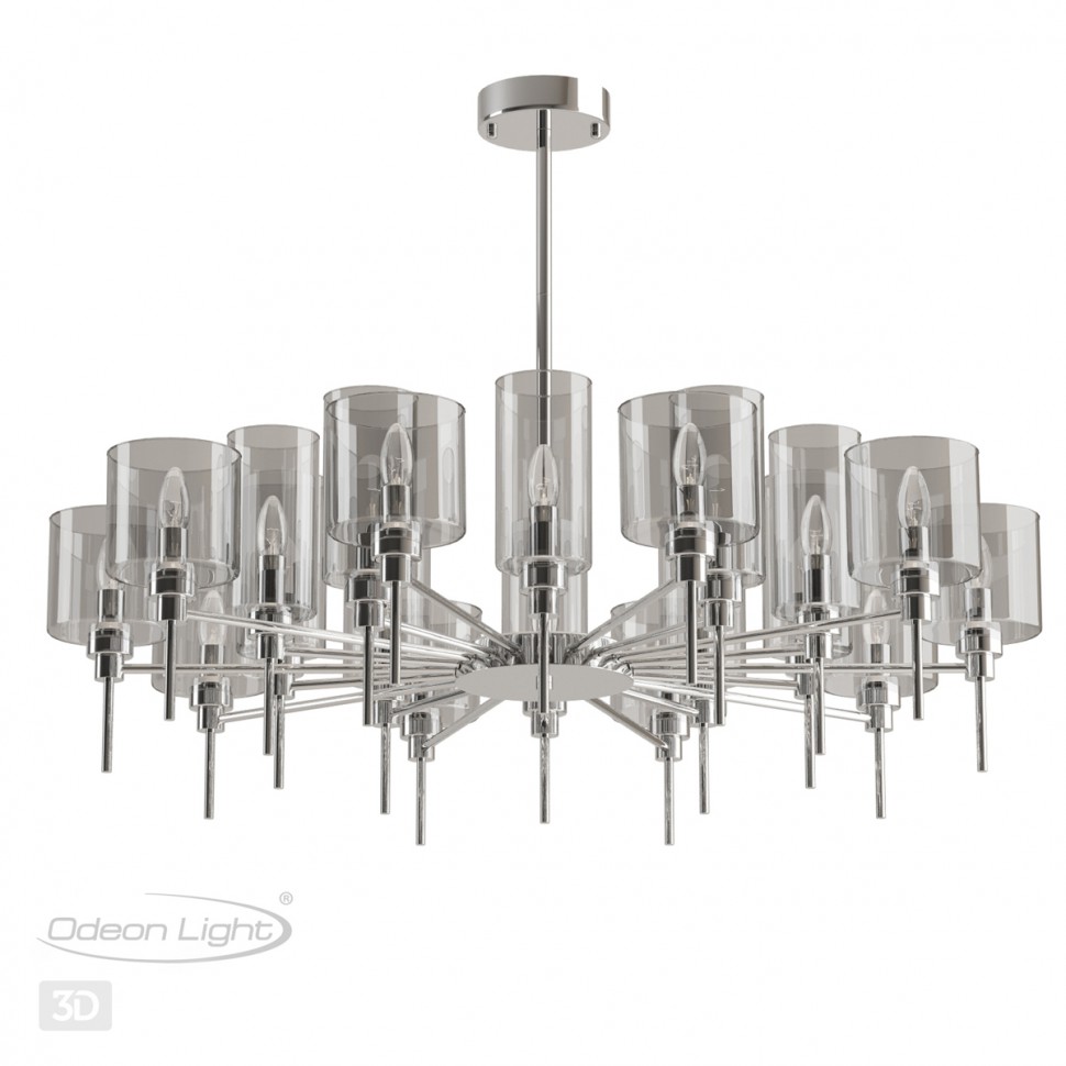 4688/20 Odeon Light потолочная люстра на штанге DIATRA 20*40W, 113см диаметр