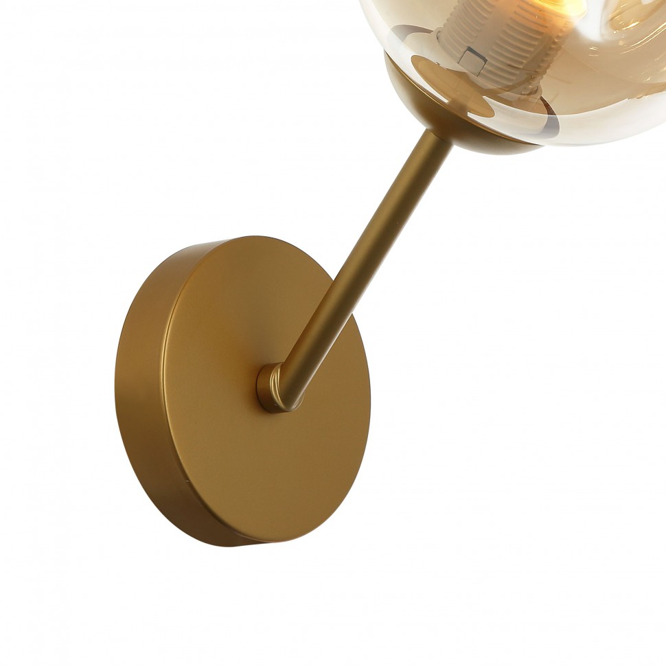 2360-1W FAVOURITE бра Traube, золото и янтарный