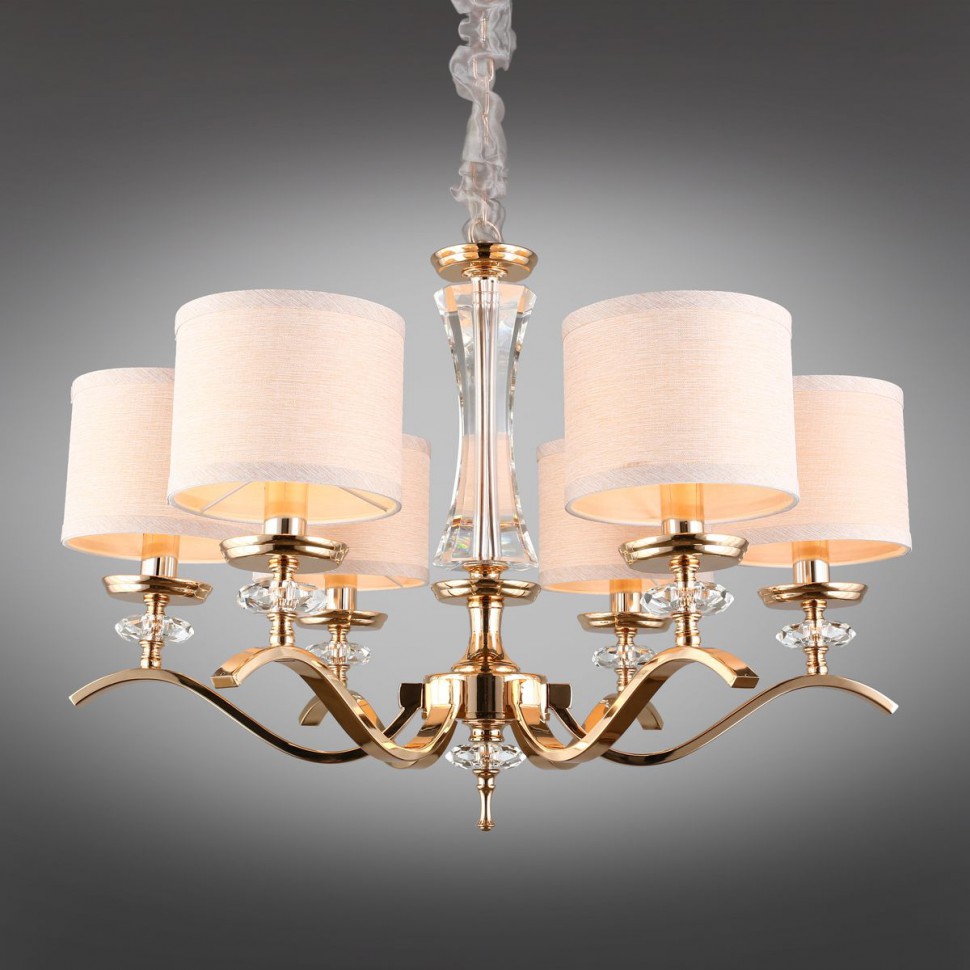 APL.715.13.06 APLOYT подвесная люстра Okin, золото