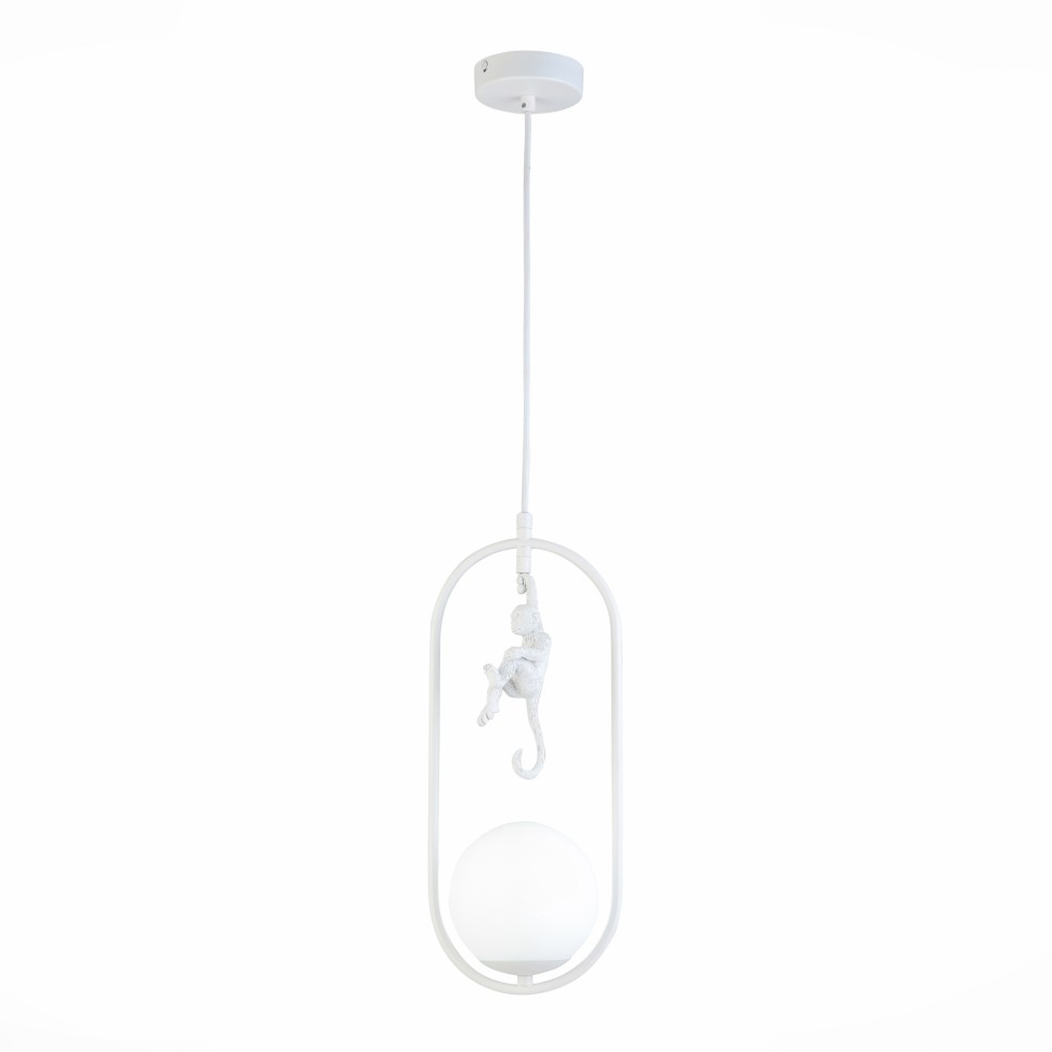 SLE115123-01 EVOLUCE белый подвесной светильник Tenato, обезьяна