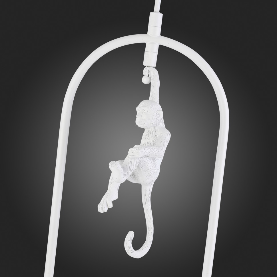 SLE115123-01 EVOLUCE белый подвесной светильник Tenato, обезьяна