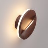 359534 NOVOTECH STREET коричневый ландшафтный светодиодный настенный светильник HALO, IP54, 10W, 3000К