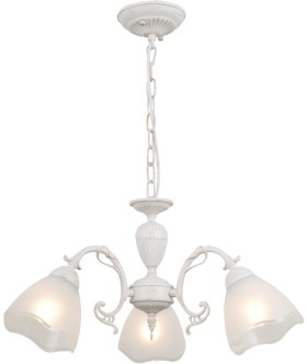 CL413230 CITILUX подвесная люстра Патина Латур, белый, золото, E27*3*75W